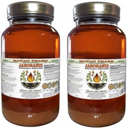 Jaborandi (Pilocarpus Jaborandi) Tincture Dried Leaf Alcohol-Free Liquid Extract, Jaborandi, Glycerite Herbal Supplement 2x32 oz