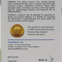 New-Zealand Bovine Colostrum 1300mg 160Tablets Immune-Support Nutrients (3 Bottle)