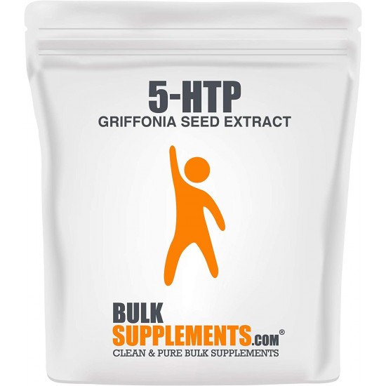 BulkSupplements.com 5-HTP (Griffonia Seed Extract) (1 Kilogram - 2.2 lbs - 5000 Servings)