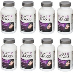 12 X Bottle of Hair Maxis Supplement Support Faster Growth Healthier Softer Stops Hair Loss