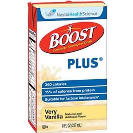 Boost Plus Very Vanilla 8oz Brikpaks 27/Case *** 4 CASE SPECIAL***