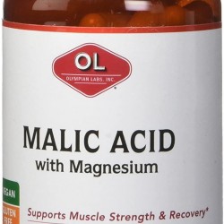 Olympian Labs Malic Acid, 300mg, 90 Capsules (Pack of 12)