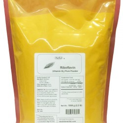 NuSci Vitamin B2 Riboflavin Pure Powder Energy (1000 Grams (2.2 lb))