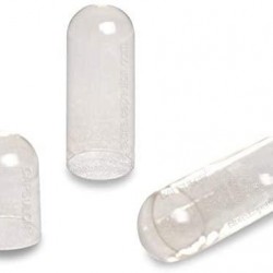 PureCapsUSA - Clear Gelatin Capsules Size 000 (10,000, Separated)