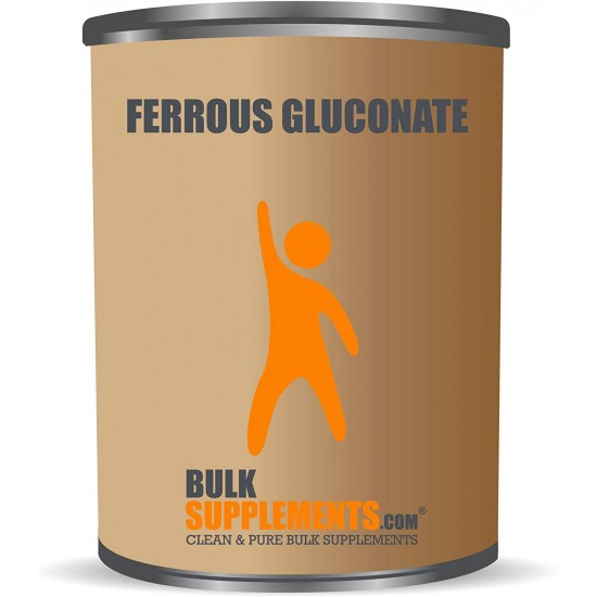 Bulksupplements Ferrous Gluconate Powder (25 kilograms)