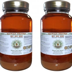 Bu Gu Zhi Alcohol-Free Liquid Extract, Bu Gu Zhi, Psoralea (Psoralea Corylifolia) Fruit Glycerite Herbal Supplement 2x32 oz Unfiltered