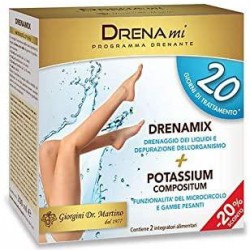 Dr Giorgini DRENAmi 2-Pack Products (Drenamix 200+Potassium Comp)