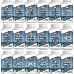 Catalase Extreme 10000 Bulk Catalase Enzyme Supplement for Men and Women Wholesale Case of 24