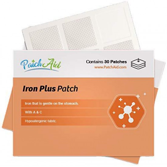 Iron Plus Topical Patch by PatchAid (12-Month Supply)