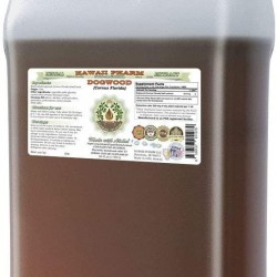 Dogwood Alcohol-Free Liquid Extract, Dogwood (Cornus Florida) Dried Bark Glycerite Herbal Supplement 64 oz
