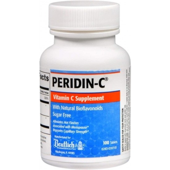 Peridin-C Vitamin C Tablets 100 Tablets (Pack of 12)