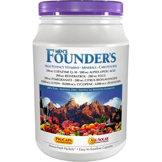 Andrew Lessman Multivitamin - Men's Founders 120 Packets – More Than 40 Nutrients Plus High Potencies of All Essential Vitamins, Minerals, Phytonutrients & Carotenoids. Easy-to-Swallow. No Additives