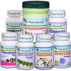 Revive Kidneys Pack for Advanced Stage - Ayurvedic Remedy by Planet Ayurveda