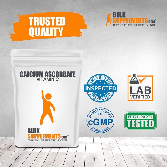 BulkSupplements.com Calcium Ascorbate (25 Kilogram - 55 lbs)