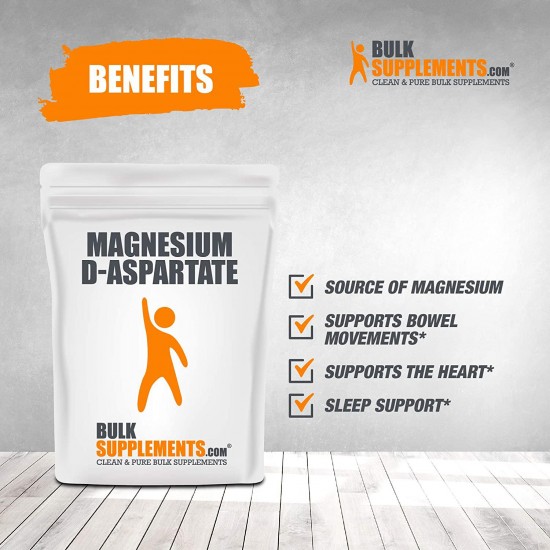 Bulksupplements Magnesium D-Aspartate (5 kilograms)