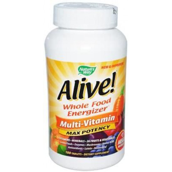 Nature's Way Alive MAX 3 Daily 180 Tabs (12 Pack)