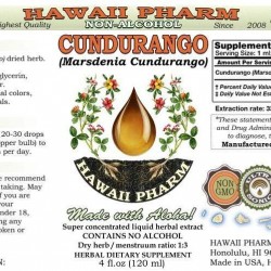 Cundurango (Marsdenia Cundurango) Tincture Dried Herb Alcohol-Free Liquid Extract, Cundurango, Glycerite Herbal Supplement 20x4 oz
