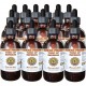 Shiitake, Maitake, Cordiceps, Reishi Liquid Extract, Organic Dried Shiitake, Maitake, Cordiceps, Reishi Tincture, Herbal Supplement, Hawaii Pharm, Made in USA, 15x4 fl.oz