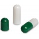 CapsulCN. Empty Gelatin Capsules, 1,000pcs, Size 00,Green and White Separated Plus One Capsule Filling Tray CN-800