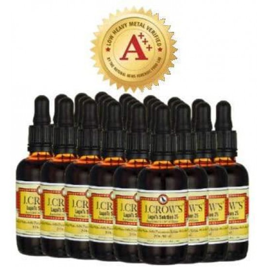 J.CROW'S® Lugol's Solution of Iodine 2% 2 oz Professional Pack (24 Bottles)
