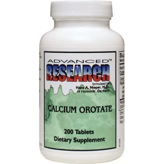 CALCIUM OROTATE 200 Tablets ( 6 Pack )