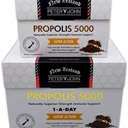 Peter&John Propolis 5000 Flavonoids 70mg Capsule Strength Immune Support (200c / 3 Pack)
