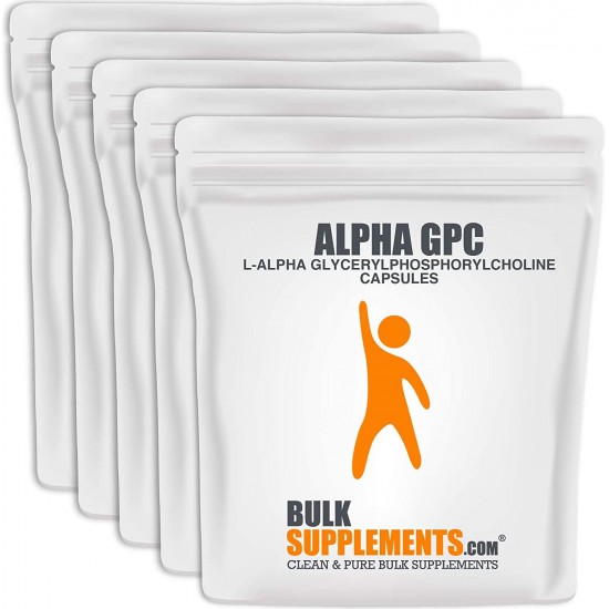 BulkSupplements.com Alpha-GPC (L-Alpha Glycerylphosphorylcholine) (5 Kilograms - 11 lbs)
