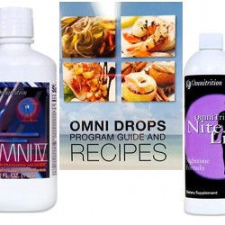 Omni Drops with Vitamin B12, Nite Lite, Fiber N Mor, Omni 4 with Glucosamine, Charge Capsules with Caffeine by Omnitrition