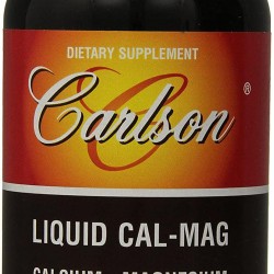 Carlson Liquid Cal-mag, 250 Count (Pack of 12)