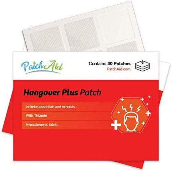 Hangover Plus Topical Patch by PatchAid (12-Month Supply)