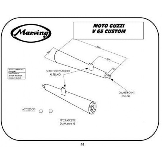 MARVING MARVI COUPLE - CHROMIUM | G/2133/BC