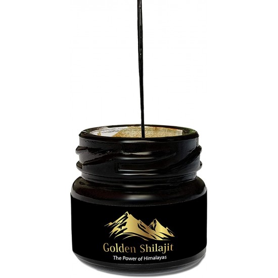 Golden Shilajit Fresh Resin - 200 Grams - World's Finest Shilajeet Guaranteed Directly from It's Origin -