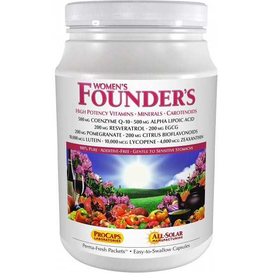 Andrew Lessman Multivitamin - Women's Founders 120 Packets – More Than 40 Nutrients Plus High Potencies of Essential Vitamins, Minerals, Phytonutrients & Carotenoids. Easy-to-Swallow. No Additives