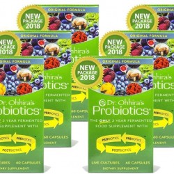 Dr. Ohhira's Probiotics Original Formula, 60 Caps (6 Pack)