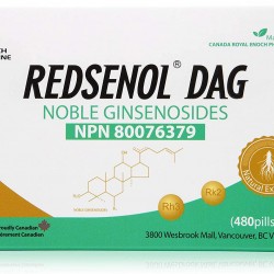 REDSENOL-1(3 Boxes) & REDSENOL DAG (2 Bottles) Rare Ginsenosides- Multicomponent Highly Bioactive Rare Ginsenosides