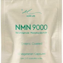 HOPE LIFE NMN 9000 (Nicotinamide Mononucleotide), 60 Enteric Coated Capsules