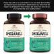 OmegaWell Fish Oil: Heart, Brain, and Joint Support | 800 mg EPA 600 mg DHA - Natural Lemon Flavor, Enteric-Coated, Sustainably Sourced - Easy to Swallow 180 Day Supply