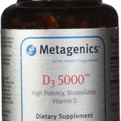Metagenics, D3 5000, 120 Softgels - 2 Bottles