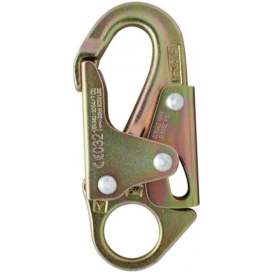 Fusion Climb Maxi-2 High Strength Carbon Steel Drop Forged Snap Hook 10-Pack