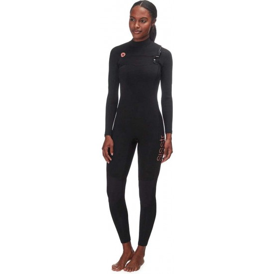 Sisstr 7 Seas 3/2mm Chest-Zip Long-Sleeve Full Wetsuit - Women's