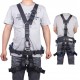 LXYYSG Climbing Harness, Construction Harness Roofing Harness, Full Body Safety Harness, Fall Protection, for Mountaineering Rock Climbing Rappelling, with Shoulder and Leg Quick Connect Buckle