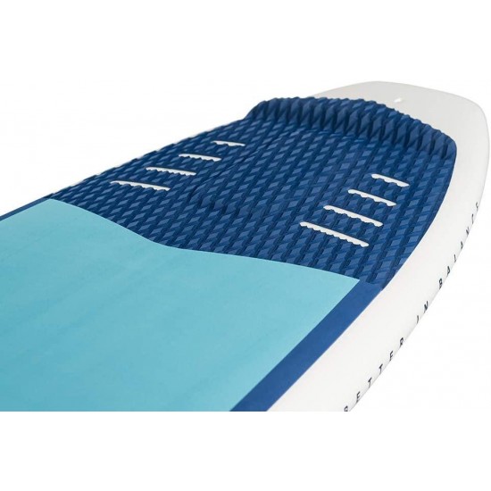 ISLE Versa Rigid Stand Up Paddle Board & SUP Bundle Accessory Pack — Hard Board Lightweight Epoxy SUP — 215 Pound Capacity, 10’5” Long x 32