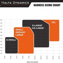 Malta Dynamics Razorback Elite MAXX Sternal D-Ring Harness - S-M-L