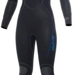 Bare 7mm Womens Sport Full Wetsuit for Scuba Diving and Snorkeling Size 12