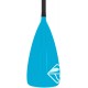 Boardworks Riptide 3-Piece SUP or Stand Up Paddle Board Paddle | 85 Sq. in. Fiberglass Blade | Adjustable Aluminum Shaft, 70-86 Inches, Blue (8050026)