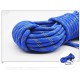 30m Climbing Rope - Outdoor Climbing Rope Lifeline Rescue Rope Climbing Equipment Rope Static Rope wear Rope Safety Rope(Blue) Diameter:10mm