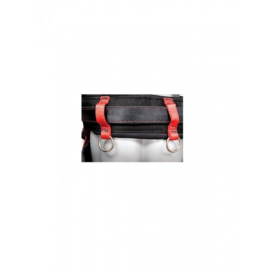 Elk River 66613 EagleTower Polyester/Nylon LE 6 D-Ring Harnesses with Quick-Connect Buckles, Large
