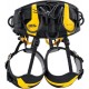 PETZL - Sequoia SRT Tree Care Seat Harness, Black/Yellow, 0