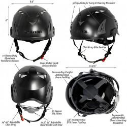 Fusion Climb Tactical Edition Kids Commercial Zip Line Kit Harness/Dual Lanyard/Carabiner/Trolley/Helmet Bundle FTK-K-HLLCTH-11