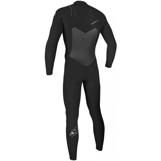 O'NEILL Mens Epic 4/3mm Chest Zip Wetsuit 5354 - Black